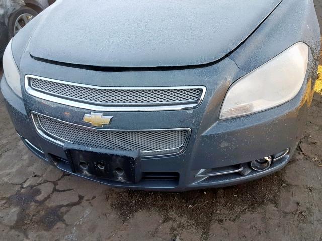 1G1ZK57748F144816 - 2008 CHEVROLET MALIBU LTZ GRAY photo 10