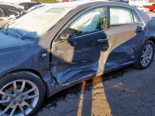 1G1ZK57748F144816 - 2008 CHEVROLET MALIBU LTZ GRAY photo 9