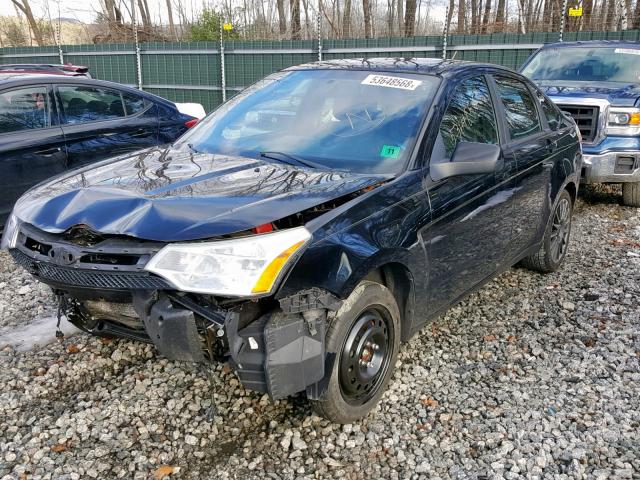 1FAHP36N99W108250 - 2009 FORD FOCUS SES BLACK photo 2