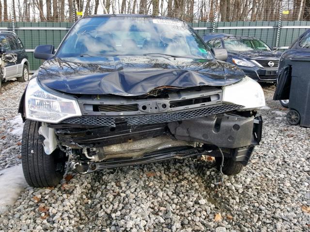 1FAHP36N99W108250 - 2009 FORD FOCUS SES BLACK photo 9