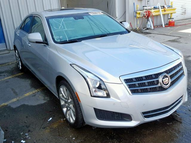 1G6AB5SX9E0159888 - 2014 CADILLAC ATS LUXURY SILVER photo 1