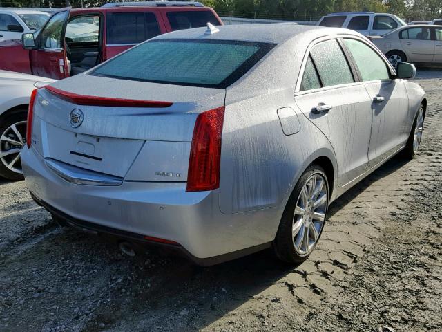 1G6AB5SX9E0159888 - 2014 CADILLAC ATS LUXURY SILVER photo 4