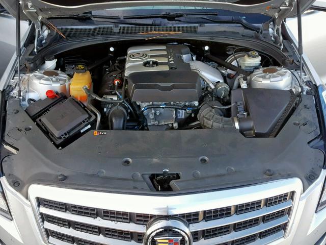 1G6AB5SX9E0159888 - 2014 CADILLAC ATS LUXURY SILVER photo 7