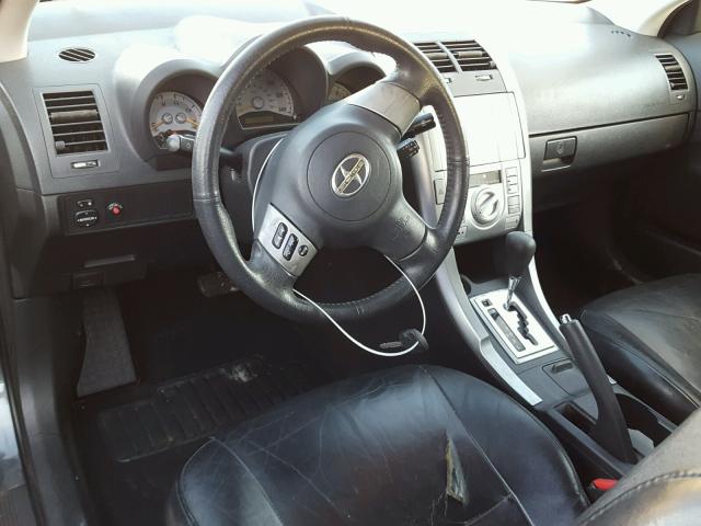 JTKDE177860138429 - 2006 TOYOTA SCION TC Boz foto 9