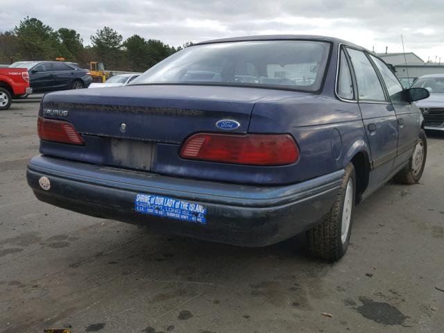 1FACP52UXNG275093 - 1992 FORD TAURUS GL BLUE photo 4