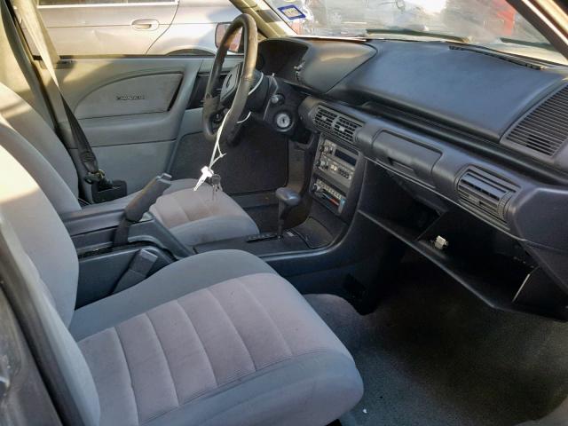 1G1JC5444N7316594 - 1992 CHEVROLET CAVALIER V GRAY photo 5