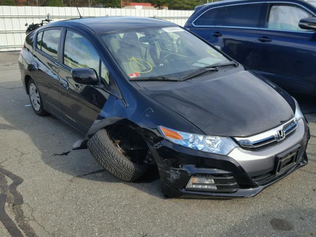 JHMZE2H55DS000234 - 2013 HONDA INSIGHT LX BLACK photo 1