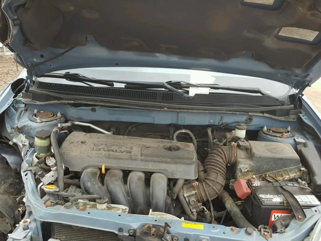 2T1KR32E87C648324 - 2007 TOYOTA MATRIX BLUE photo 7