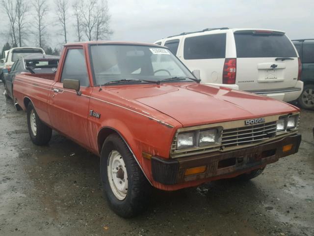 JB7FP24DXFP104218 - 1985 DODGE D50 CUSTOM RED photo 1