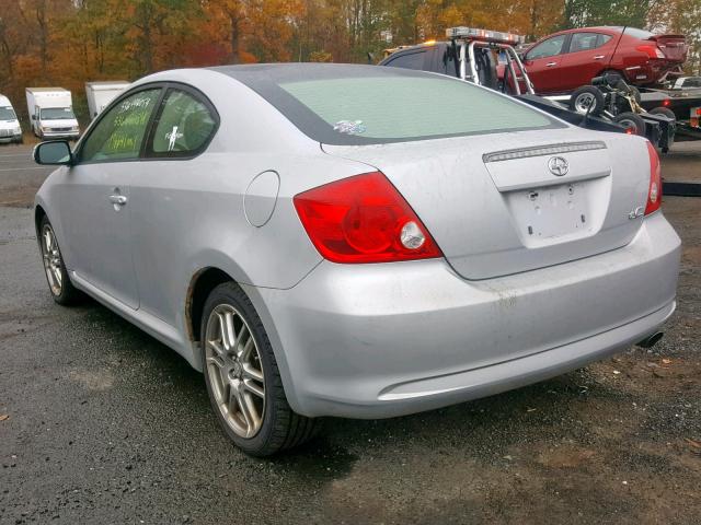 JTKDE177050045645 - 2005 TOYOTA SCION TC ნაცრისფერი ფოტო 3