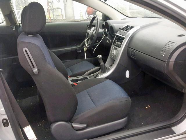 JTKDE177050045645 - 2005 TOYOTA SCION TC ნაცრისფერი ფოტო 5