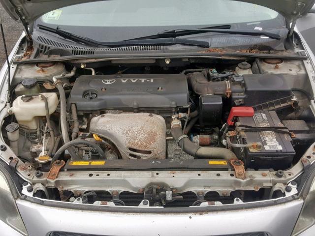 JTKDE177050045645 - 2005 TOYOTA SCION TC ნაცრისფერი ფოტო 7