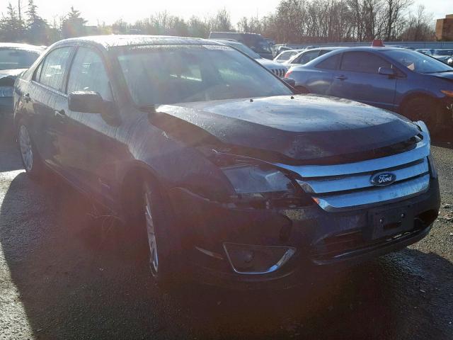 3FADP0L34BR187657 - 2011 FORD FUSION HYB BLACK photo 1