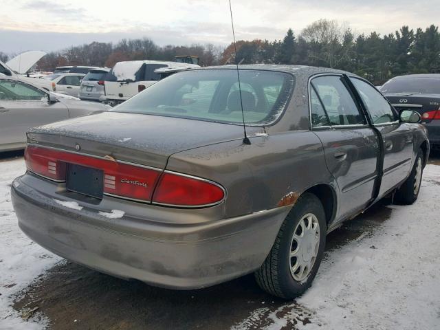 2G4WS52J441152697 - 2004 BUICK CENTURY CU BROWN photo 4