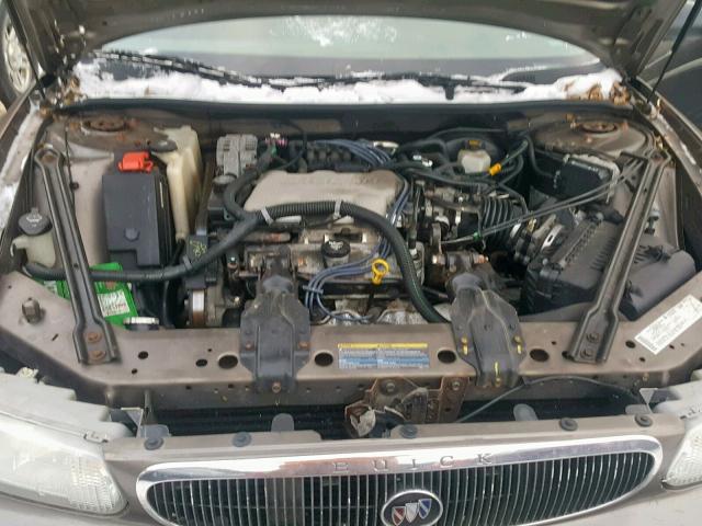 2G4WS52J441152697 - 2004 BUICK CENTURY CU BROWN photo 7