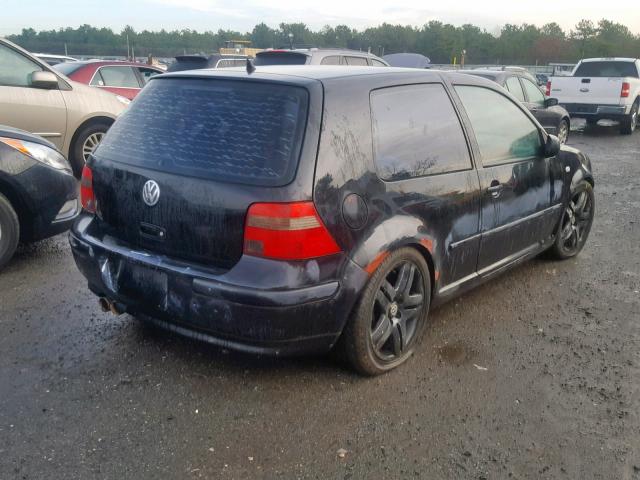 9BWDH61J334035705 - 2003 VOLKSWAGEN GTI VR6 BLACK photo 4