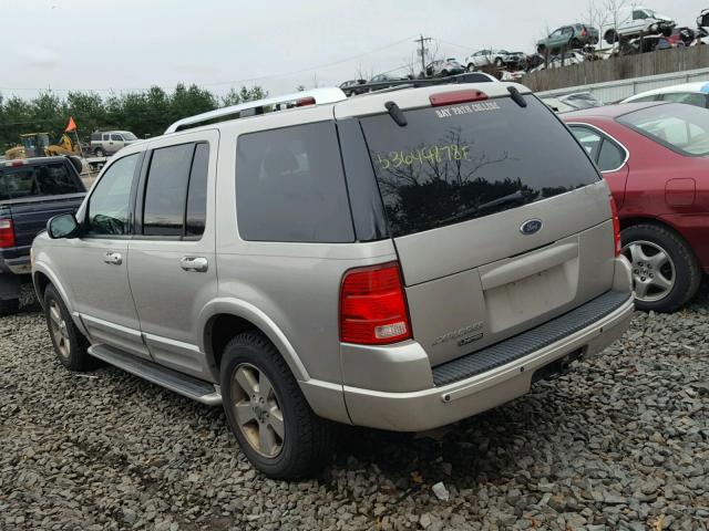 1FMZU75K13UB52800 - 2003 FORD EXPLORER L SILVER photo 3