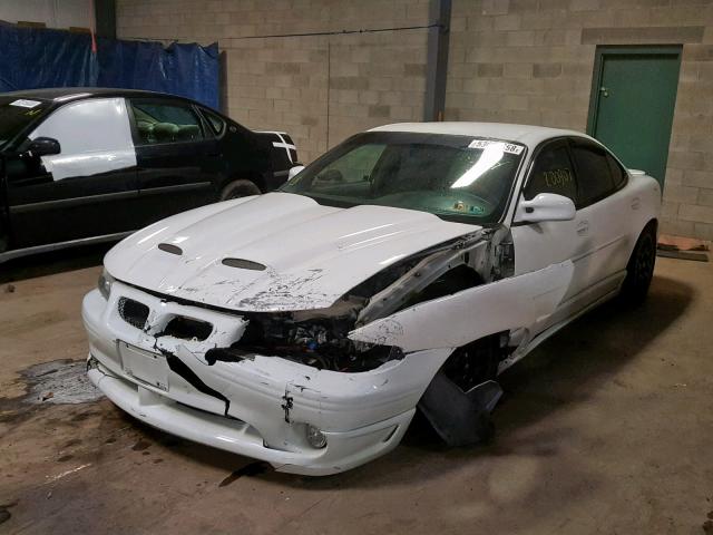 1G2WP52K7YF251919 - 2000 PONTIAC GRAND PRIX WHITE photo 2