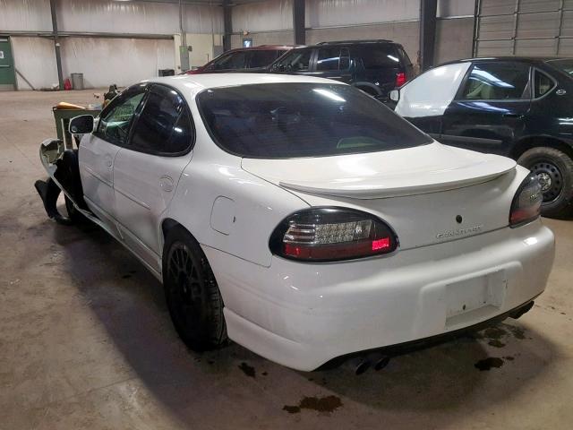 1G2WP52K7YF251919 - 2000 PONTIAC GRAND PRIX WHITE photo 3