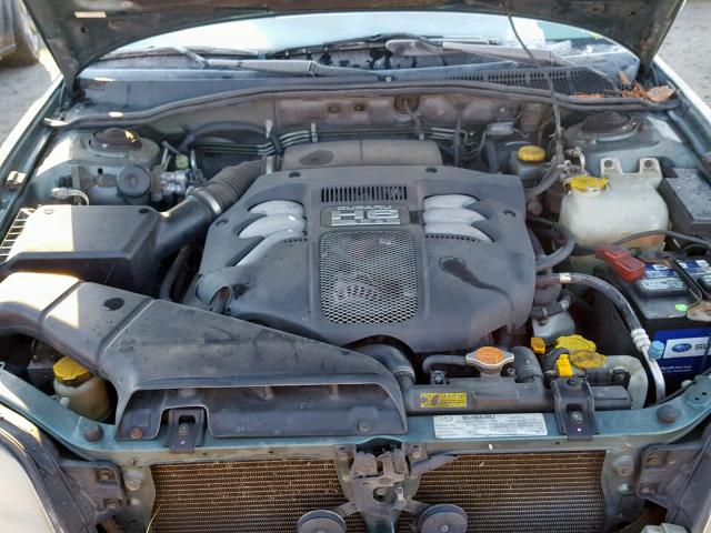 4S3BH806317635985 - 2001 SUBARU LEGACY OUT BLUE photo 7