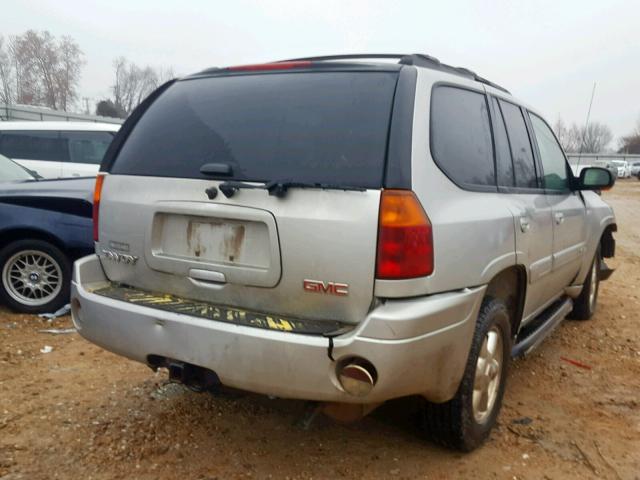 1GKDS13S242288293 - 2004 GMC ENVOY SILVER photo 4