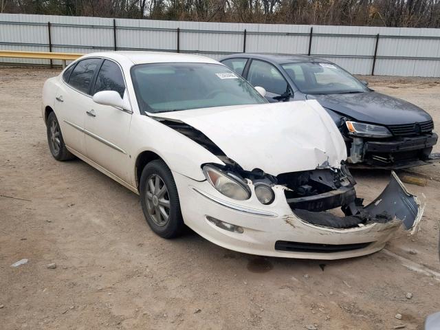 2G4WD582991129272 - 2009 BUICK LACROSSE C WHITE photo 1