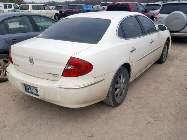 2G4WD582991129272 - 2009 BUICK LACROSSE C WHITE photo 4