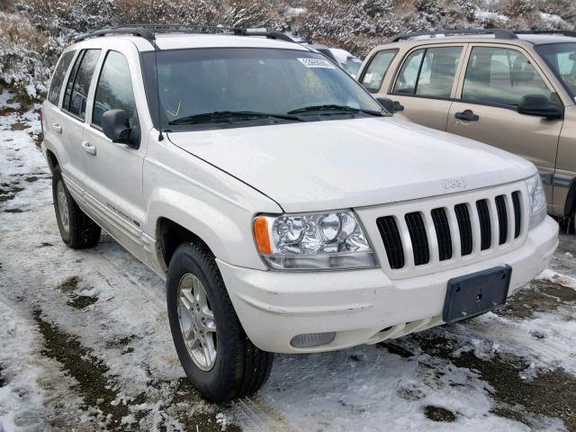 1J4GW58N2YC339227 - 2000 JEEP GRAND CHER WHITE photo 1