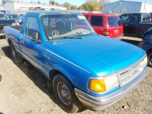 1FTCR10A1TUC70188 - 1996 FORD RANGER BLUE photo 1