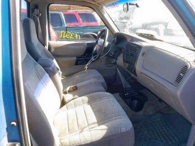 1FTCR10A1TUC70188 - 1996 FORD RANGER BLUE photo 5