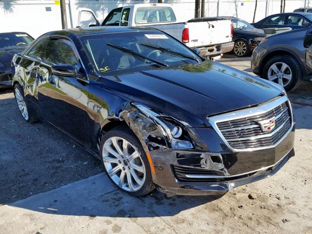 1G6AA1RX4F0113419 - 2015 CADILLAC ATS BLACK photo 1