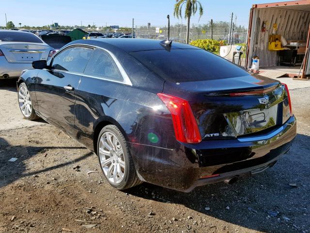 1G6AA1RX4F0113419 - 2015 CADILLAC ATS BLACK photo 3