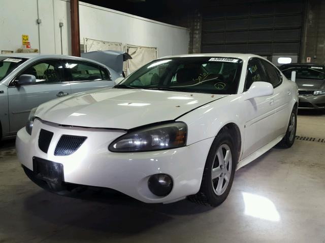 2G2WP552281141833 - 2008 PONTIAC GRAND PRIX WHITE photo 2