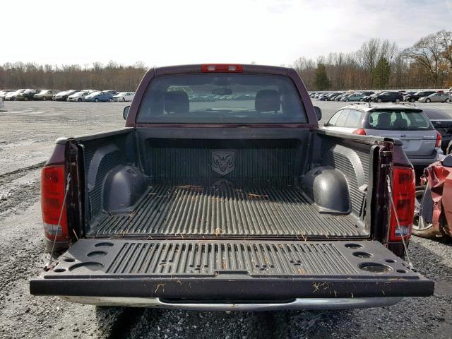 1D7HA16N24J268319 - 2004 DODGE RAM 1500 S PURPLE photo 6