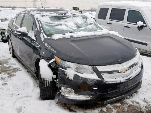 1G1RD6E48CU103005 - 2012 CHEVROLET VOLT BLACK photo 1