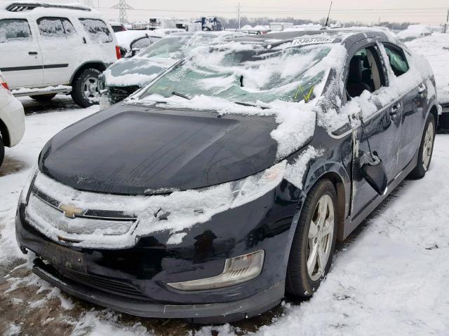 1G1RD6E48CU103005 - 2012 CHEVROLET VOLT BLACK photo 2