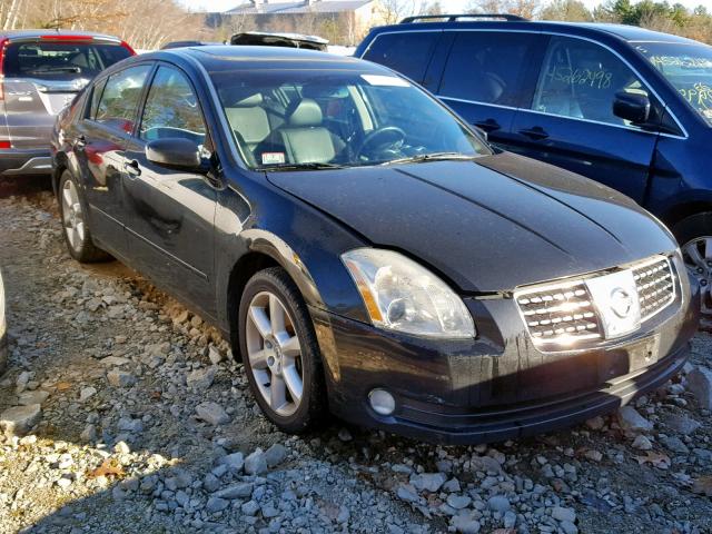 1N4BA41E04C869473 - 2004 NISSAN MAXIMA SE BLACK photo 1