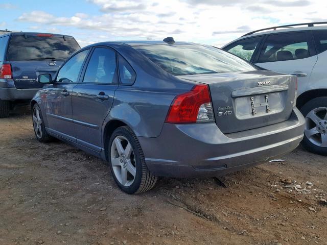 YV1MS390882379940 - 2008 VOLVO S40 2.4I GRAY photo 3