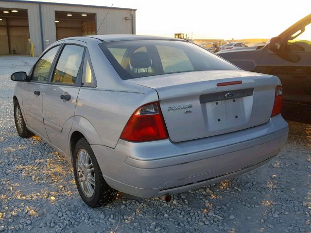 1FAFP34N67W301821 - 2007 FORD FOCUS ZX4 TAN photo 3