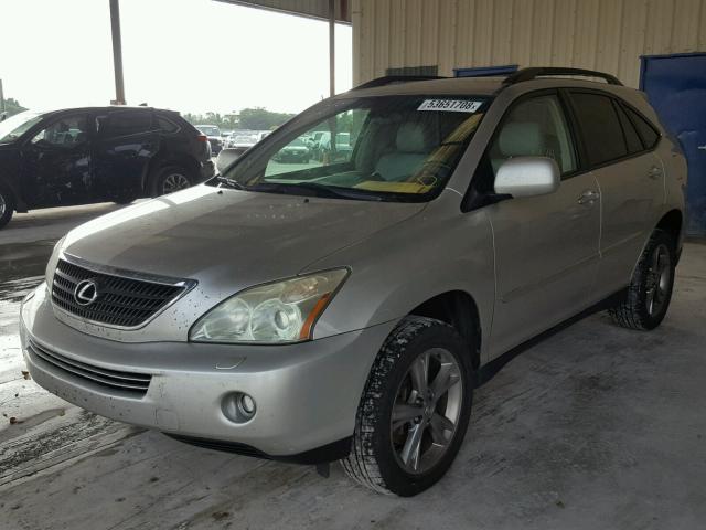 JTJHW31U360014887 - 2006 LEXUS RX 400 SILVER photo 2