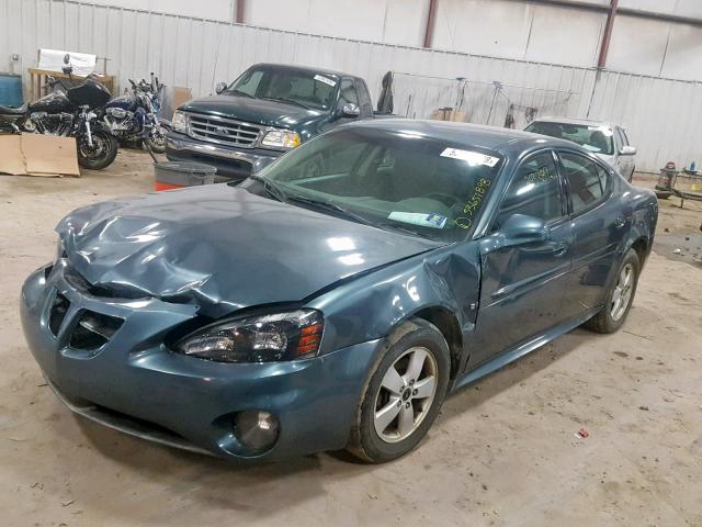 2G2WP552161126642 - 2006 PONTIAC GRAND PRIX BLUE photo 2