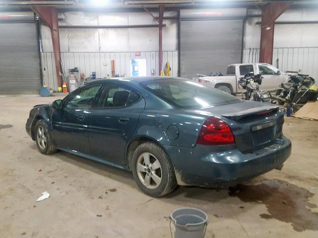 2G2WP552161126642 - 2006 PONTIAC GRAND PRIX BLUE photo 3
