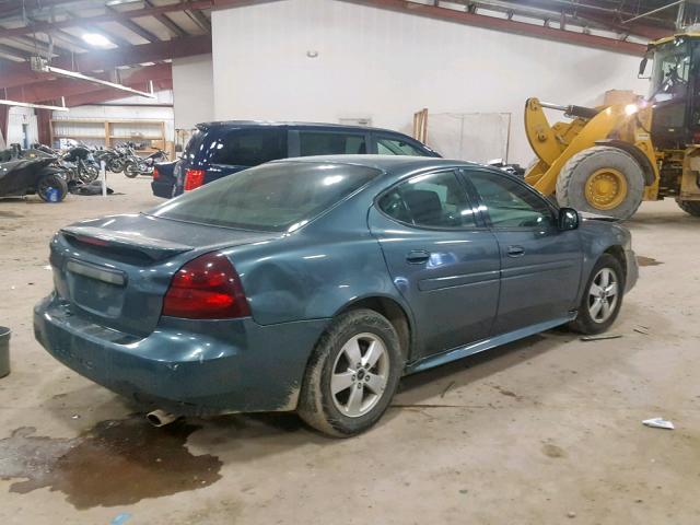 2G2WP552161126642 - 2006 PONTIAC GRAND PRIX BLUE photo 4