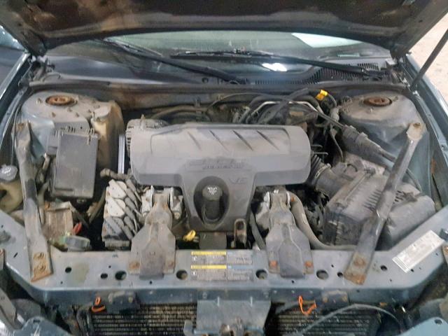 2G2WP552161126642 - 2006 PONTIAC GRAND PRIX BLUE photo 7