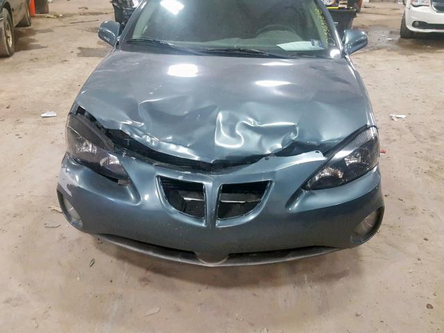 2G2WP552161126642 - 2006 PONTIAC GRAND PRIX BLUE photo 9