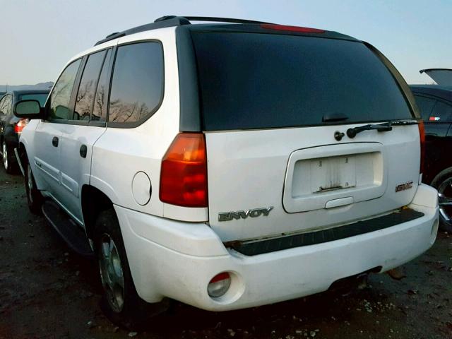 1GKDT13S442112701 - 2004 GMC ENVOY WHITE photo 3