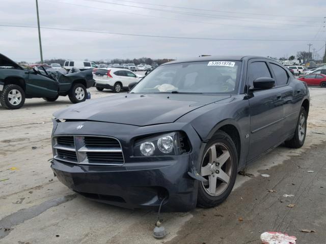 2B3CA3CV5AH271475 - 2010 DODGE CHARGER SX BLACK photo 2