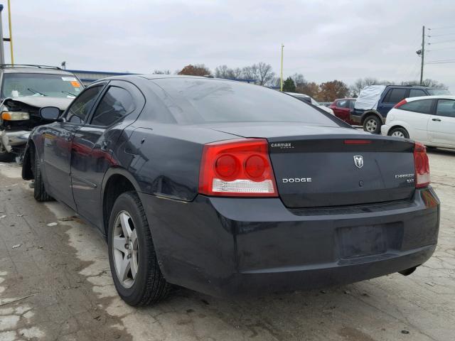 2B3CA3CV5AH271475 - 2010 DODGE CHARGER SX BLACK photo 3