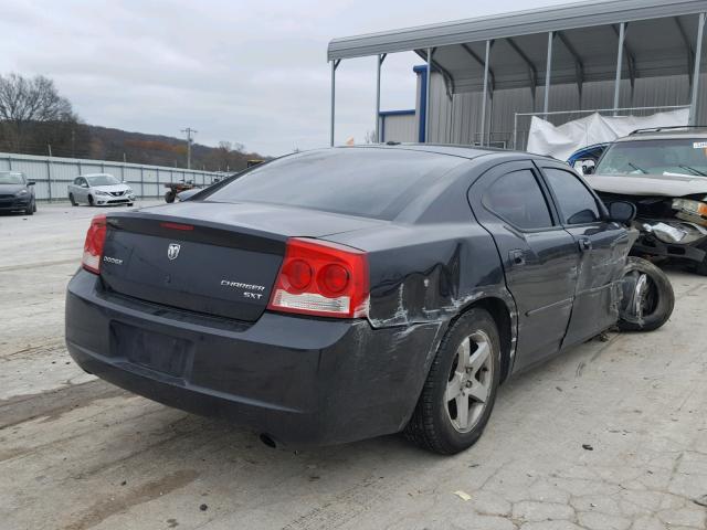 2B3CA3CV5AH271475 - 2010 DODGE CHARGER SX BLACK photo 4