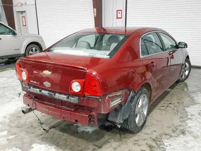 1G1ZC5E12BF281515 - 2011 CHEVROLET MALIBU 1LT 勃艮第红 照片 4